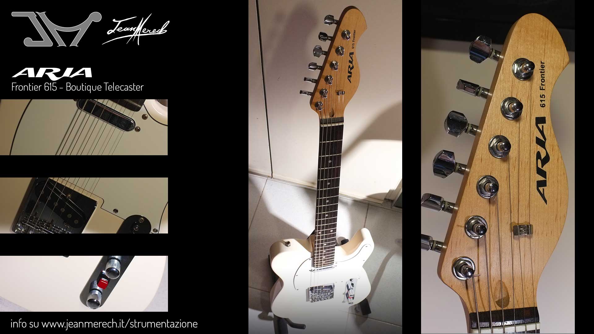 Telecaster boutique made in Japan by Aria per Jean Merech
